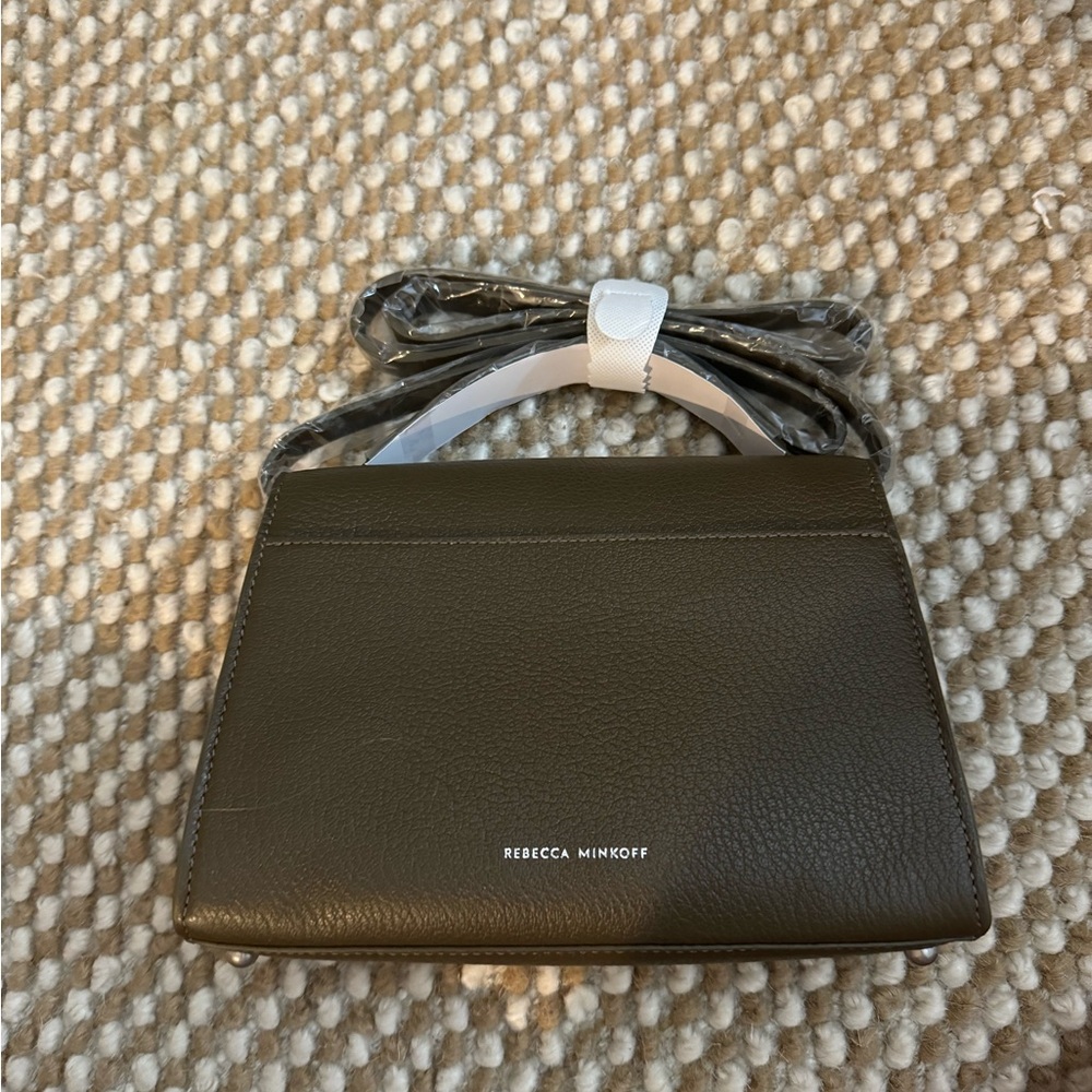 Rebecca minkoff grey purse
